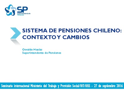 Sistema de Pensiones Chileno: Contexto y Cambios