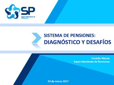 Sistema de Pensiones: Diagnóstico y Desafíos