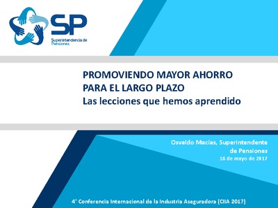 Promoviendo mayor ahorro para el largo plazo: las lecciones que hemos aprendido