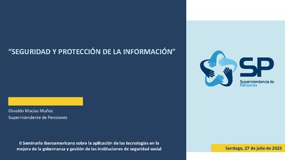 Seguridad y Protección de la Información