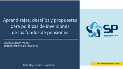 Aprendizajes, desafíos y propuestas para políticas de inversiones de los fondos de pensiones