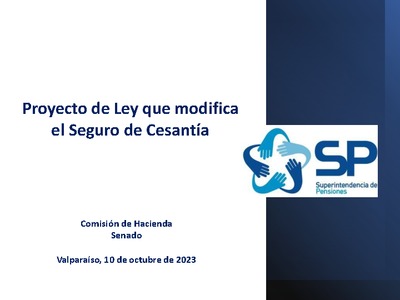 Proyecto de Ley que modifica el Seguro de Cesantía