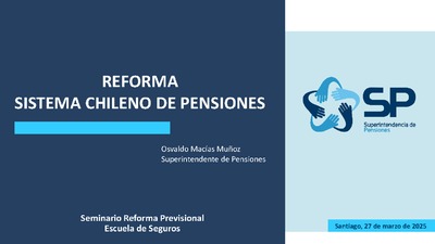 Reforma Sistema Chileno de Pensiones