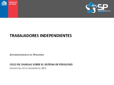 Trabajadores Independientes